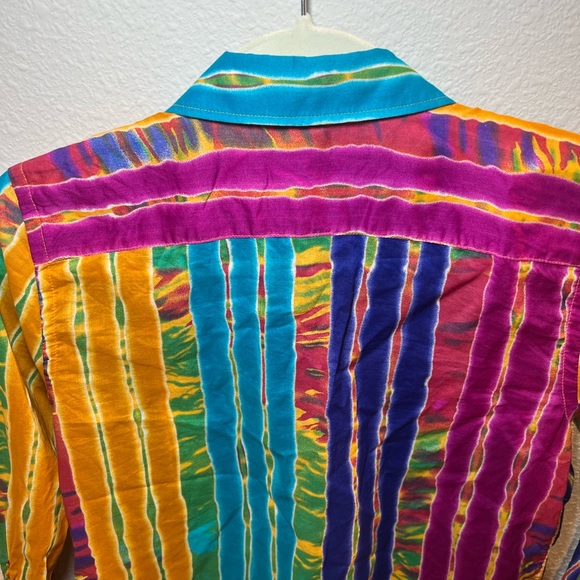 Lauren Ralph Lauren Petite PS Multi Color Women Shirt - Picture 15 of 16